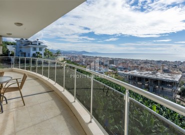 Furnished four bedroom penthouse, 300m², with stunning views in Bektas, Alanya ID-15052 фото-13