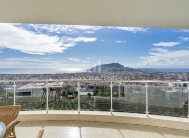 Furnished four bedroom penthouse, 300m², with stunning views in Bektas, Alanya ID-15052 фото-14