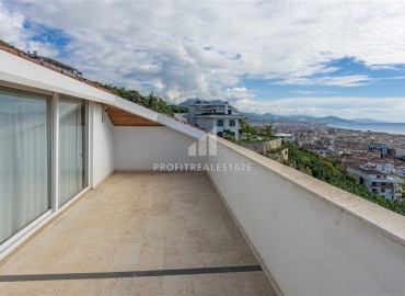 Furnished four bedroom penthouse, 300m², with stunning views in Bektas, Alanya ID-15052 фото-16