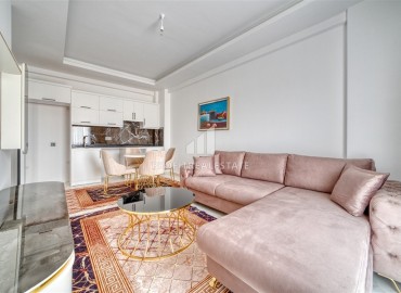 One bedroom apartment in a fine finish, in a new comfortable residence in 2023, Oba, Alanya, 55 m2 ID-14423 фото-3