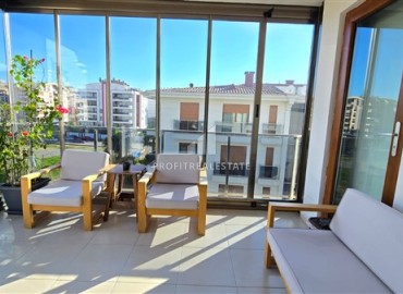 Фешенебельные меблированные апартаменты 3+1, 180м², с отдельной кухней и застеклённым балконом, Коньяалты, Анталья ID-16178 фото-17