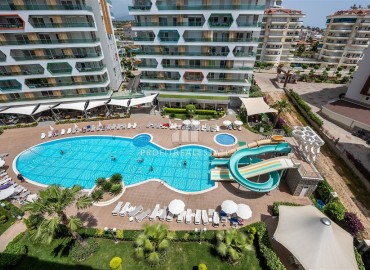 Designer two bedroom apartment 90 m², with a glazed balcony, in a residence with facilities, Avsallar, Alanya ID-16190 фото-11