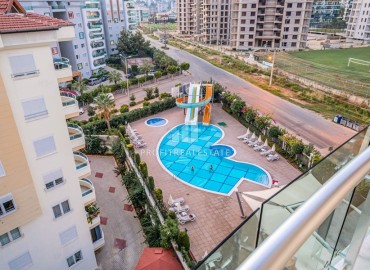 Charming two bedroom apartment 90m², in a residence with extensive facilities, Avsallar, Alanya ID-16191 фото-9