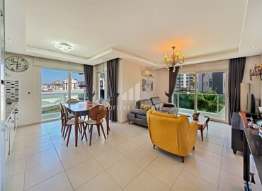 Elegant furnished 2+1 apartment with sea views, in a residence with rich facilities, Avsallar, Alanya ID-16192 фото-2
