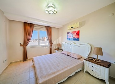 Elegant furnished 2+1 apartment with sea views, in a residence with rich facilities, Avsallar, Alanya ID-16192 фото-4