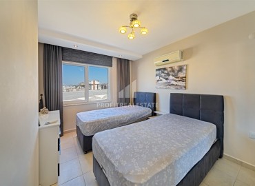 Elegant furnished 2+1 apartment with sea views, in a residence with rich facilities, Avsallar, Alanya ID-16192 фото-7