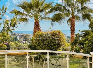 Bright two bedroom furnished apartment 115 m2, with sea view, with jacuzzi, 450 meters from the beach, in the center of Alanya ID-12758 фото-15