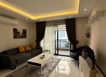Элегантная квартира с одной спальней, 55м², в новом комплексе с инфраструктурой в центре Алании ID-16199 фото-2