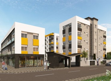Апартаменты 2+1, 74м², на финальной стадии строительства, в новой резиденции с инфраструктурой, Алтынташ, Анталья ID-16209 фото-9