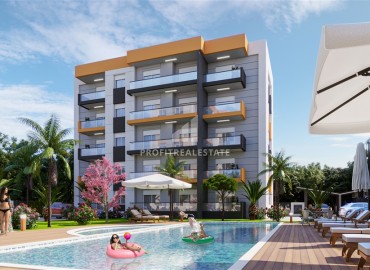 Apartment 2+1, 74 m², at the final stage of construction, in a new residence with facilities, Altintas, Antalya ID-16209 фото-14