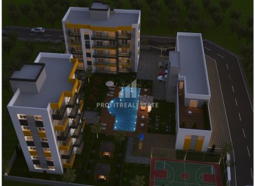 Апартаменты 2+1, 74м², на финальной стадии строительства, в новой резиденции с инфраструктурой, Алтынташ, Анталья ID-16209 фото-15