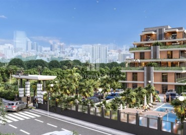 Проект для ваших инвестиций в Анталии: апартаменты 1+1, 41м², с террасами, личными бассейнами и садами в Аксу, Алтынташ ID-16212 фото-4