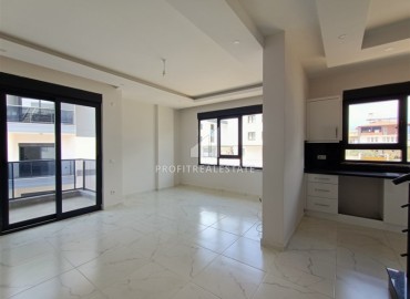 New two-level three-bedroom apartment, 120m², in a new building in Oba, Alanya ID-16222 фото-2