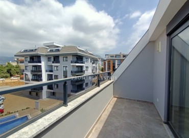 Новые двухуровневые апартаменты с тремя спальнями,120м², в новостройке в районе Оба, Алания ID-16222 фото-20