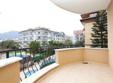 Two bedroom apartment, 140 m², in a residence with a swimming pool in the Alanya area - Oba, 600m from the sea. ID-16229 фото-14