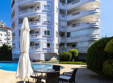 Элегантные меблированные апартаменты 2+1, 90м², с видом на море и застекленными балконами, Тосмур, Аланья ID-16243 фото-1