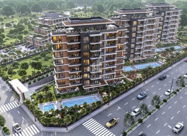 Two bedroom apartment from the developer, at the final stage of construction, in a residence with facilities, Altintas, Antalya ID-16249 фото-3