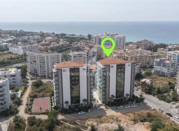 Elegant one-bedroom apartment, 65m², in an elite residence with an excellent location in the Tosmur area, Alanya. ID-16250 фото-14