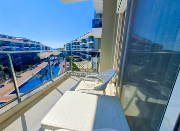 Bright one bedroom apartment 60 m², 300 meters from the sea, in a modern residence with facilities, Kestel, Alanya ID-16251 фото-12