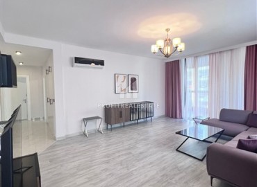 Furnished apartment 2+1, 107m², with glazed balcony, in a residence with facilities, Mahmutlar, Alanya ID-16255 фото-2