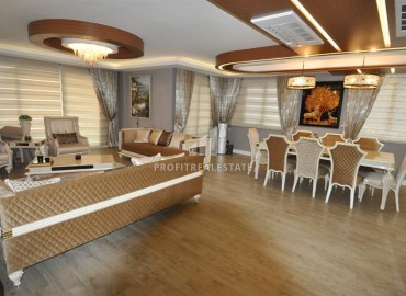 Luxury Furnished Three Bedroom Penthouse Sea View for Turkish Passport Oba Alanya ID-16256 фото-2