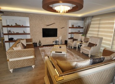 Luxury Furnished Three Bedroom Penthouse Sea View for Turkish Passport Oba Alanya ID-16256 фото-5