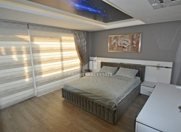 Роскошный меблированный пентхаус с тремя спальнями, видом на море, для турецкого паспорта, Оба, Аланья ID-16256 фото-11