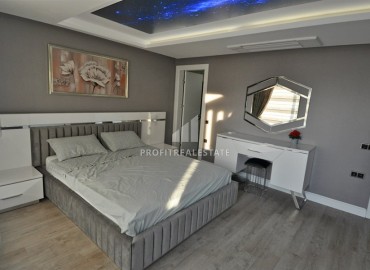 Luxury Furnished Three Bedroom Penthouse Sea View for Turkish Passport Oba Alanya ID-16256 фото-12