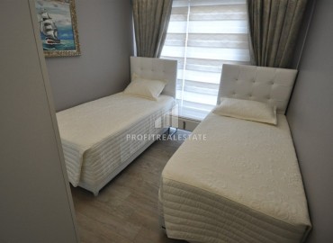 Роскошный меблированный пентхаус с тремя спальнями, видом на море, для турецкого паспорта, Оба, Аланья ID-16256 фото-15