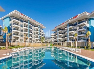 Comfortable one bedroom apartment, 60m², in an elite residence by the sea in Kestel, Alanya ID-16259 фото-13