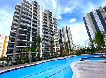 One-bedroom apartment, 60m², in a new premium residence, 380 meters from the sea in Teje, Mersin ID-16261 фото-14