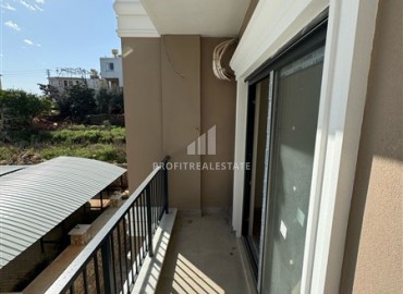 New two bedroom apartment without furniture, with laminate floors, in a new building with facilities, Oba, Alanya ID-16267 фото-10
