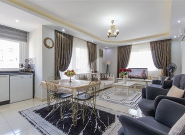 Cozy two-bedroom apartment with designer interior, 110m² 350m from the sea in Mahmutlar, Alanya ID-16269 фото-3