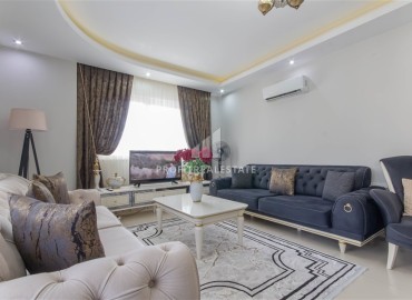 Cozy two-bedroom apartment with designer interior, 110m² 350m from the sea in Mahmutlar, Alanya ID-16269 фото-5