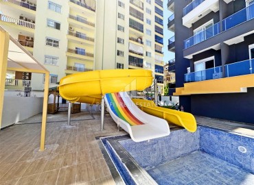 Новая трехкомнатная квартира, 72м², в комплексе премиум класса в 200м от моря в Махмутларе, Алания ID-16271 фото-18