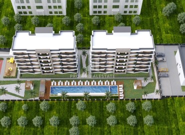 Апартаменты 1+1 и 2+1 от застройщика, недалеко от моря, в комплексе с инфраструктурой, Алтынташ, Анталья ID-16273 фото-10