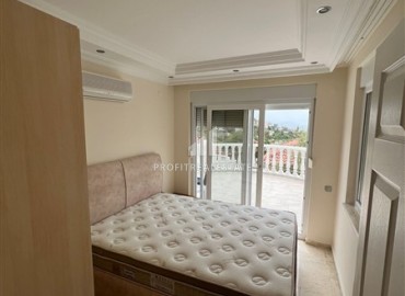 Furnished villa with two bedrooms, jacuzzi and views of the Mediterranean Sea, Tepe, Alanya ID-16281 фото-7