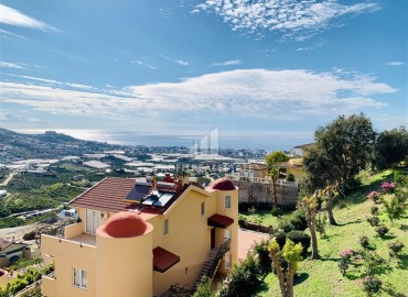 Furnished duplex apartment 2+1, 137m², in a townhouse of the famous residence - Gold City, Kargicak, Alanya ID-16284 фото-18