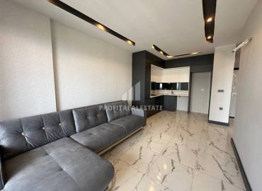 Новая квартира без мебели 1+1, со стильным кухонным гарнитуром в новостройке с инфраструктурой, Махмутлар, Аланья ID-16293 фото-2