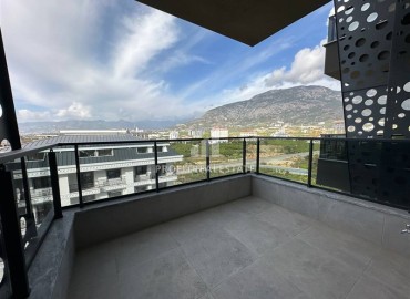 New unfurnished apartment 1+1, with a stylish kitchen unit in a new building with facilities, Mahmutlar, Alanya ID-16293 фото-9