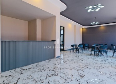 Новая квартира без мебели 1+1, со стильным кухонным гарнитуром в новостройке с инфраструктурой, Махмутлар, Аланья ID-16293 фото-15