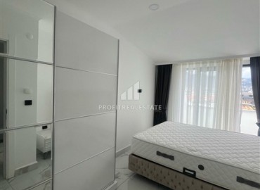 Elegant penthouse 2+1, 88m², with mountain views in a new residence with winter pool in Oba, Alanya ID-16311 фото-12