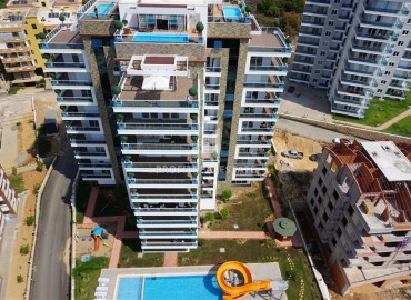 Luxury furnished duplex 3+1, 270 m², with a swimming pool on the terrace, in the area of Alanya - Cikcilli ID-16312 фото-1