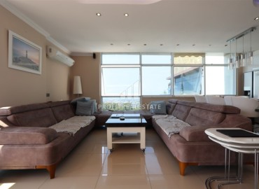 Luxury furnished duplex 3+1, 270 m², with a swimming pool on the terrace, in the area of Alanya - Cikcilli ID-16312 фото-5