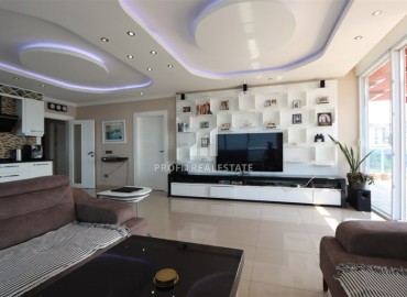 Luxury furnished duplex 3+1, 270 m², with a swimming pool on the terrace, in the area of Alanya - Cikcilli ID-16312 фото-6