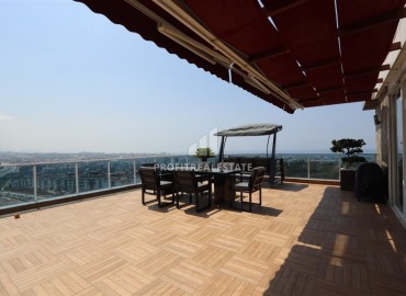 Luxury furnished duplex 3+1, 270 m², with a swimming pool on the terrace, in the area of Alanya - Cikcilli ID-16312 фото-16
