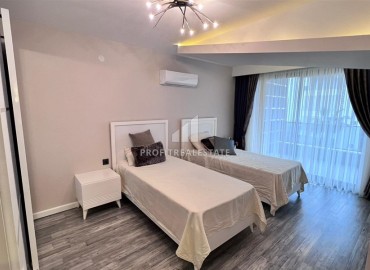 View duplex apartment 2+1, with a modern interior, in a luxury residence, Kargicak, Alanya ID-16315 фото-10