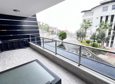 View duplex apartment 2+1, with a modern interior, in a luxury residence, Kargicak, Alanya ID-16315 фото-16