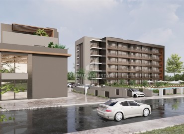 Инвестиционный проект: апартаменты от застройщика 1+1 и 2+1 комплексе с инфраструктурой, Алтынташ, Анталья ID-16317 фото-9