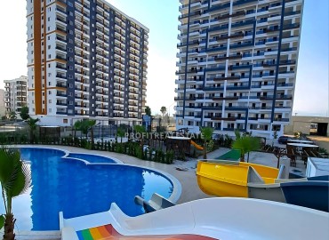 One bedroom apartment, 60m², fully finished luxury in Tomyuk, Erdemli, 650m from the sea ID-16320 фото-13
